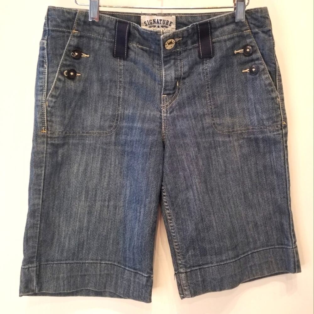 Signature‎ Levis Strauss & Co. Vtg. Bermuda Short Lightweight Women's Size 6